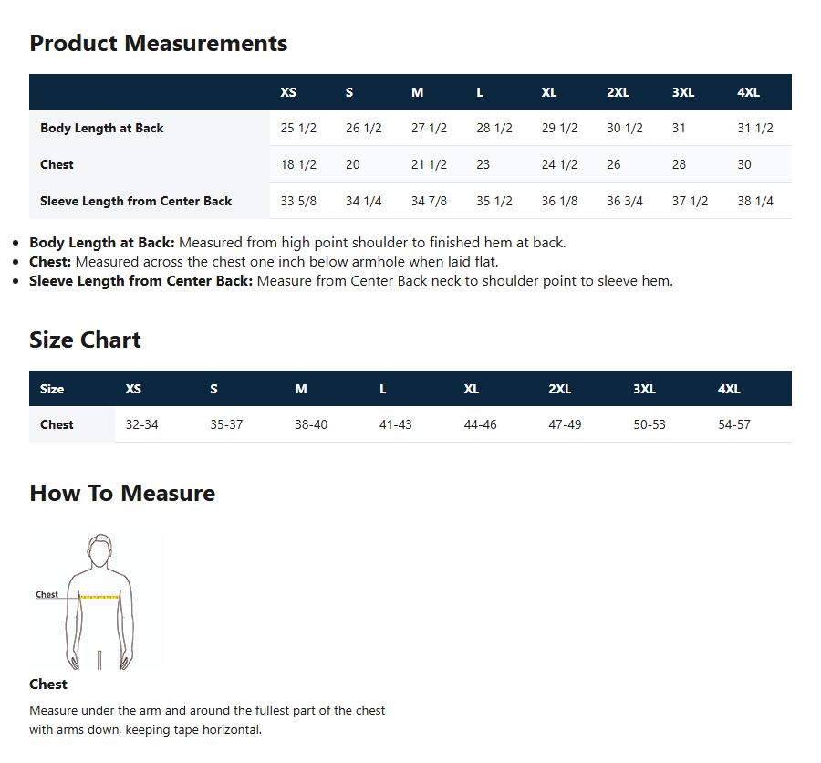 Size Guide