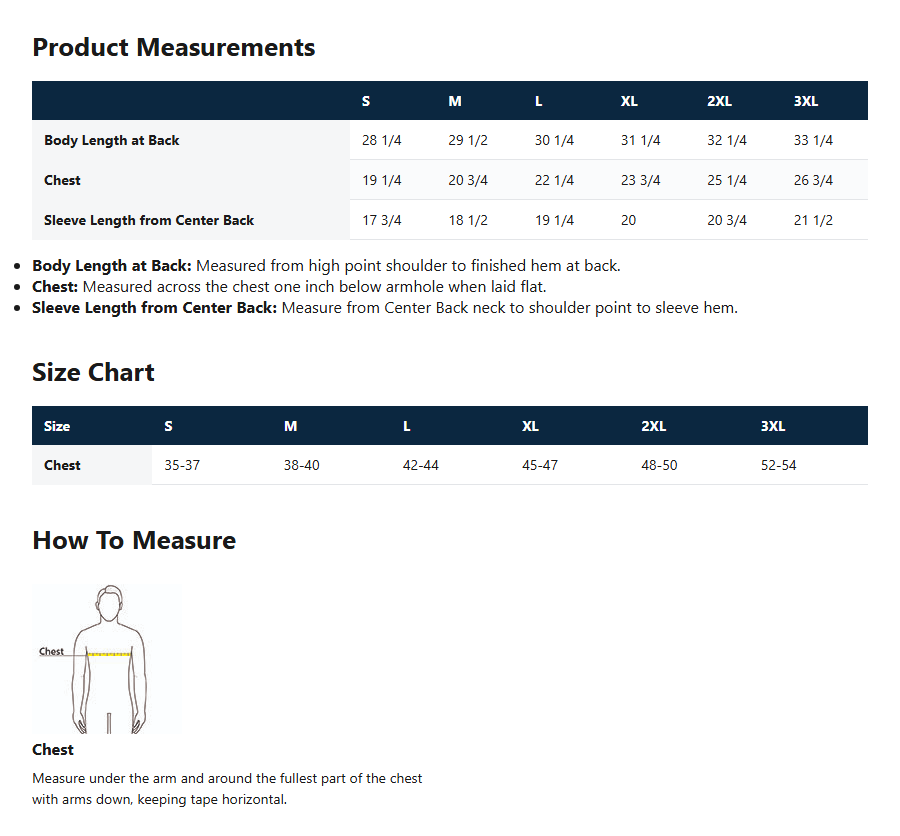Size Guide