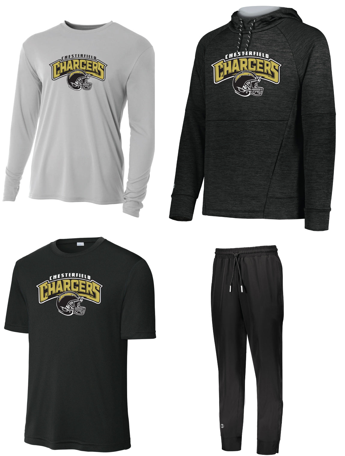 Chesterfield Chargers Coaches Bundle w/ Joggers