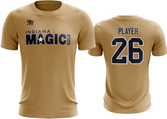 Dri-Fit Team Tee - Vegas Gold