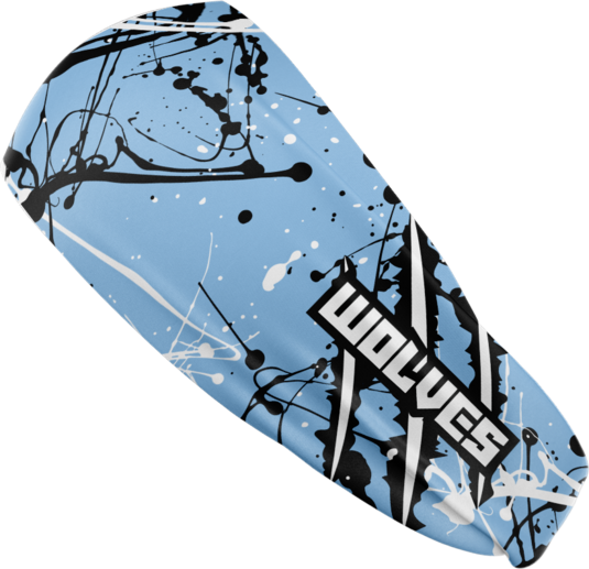 Custom Headband - Columbia Splatter
