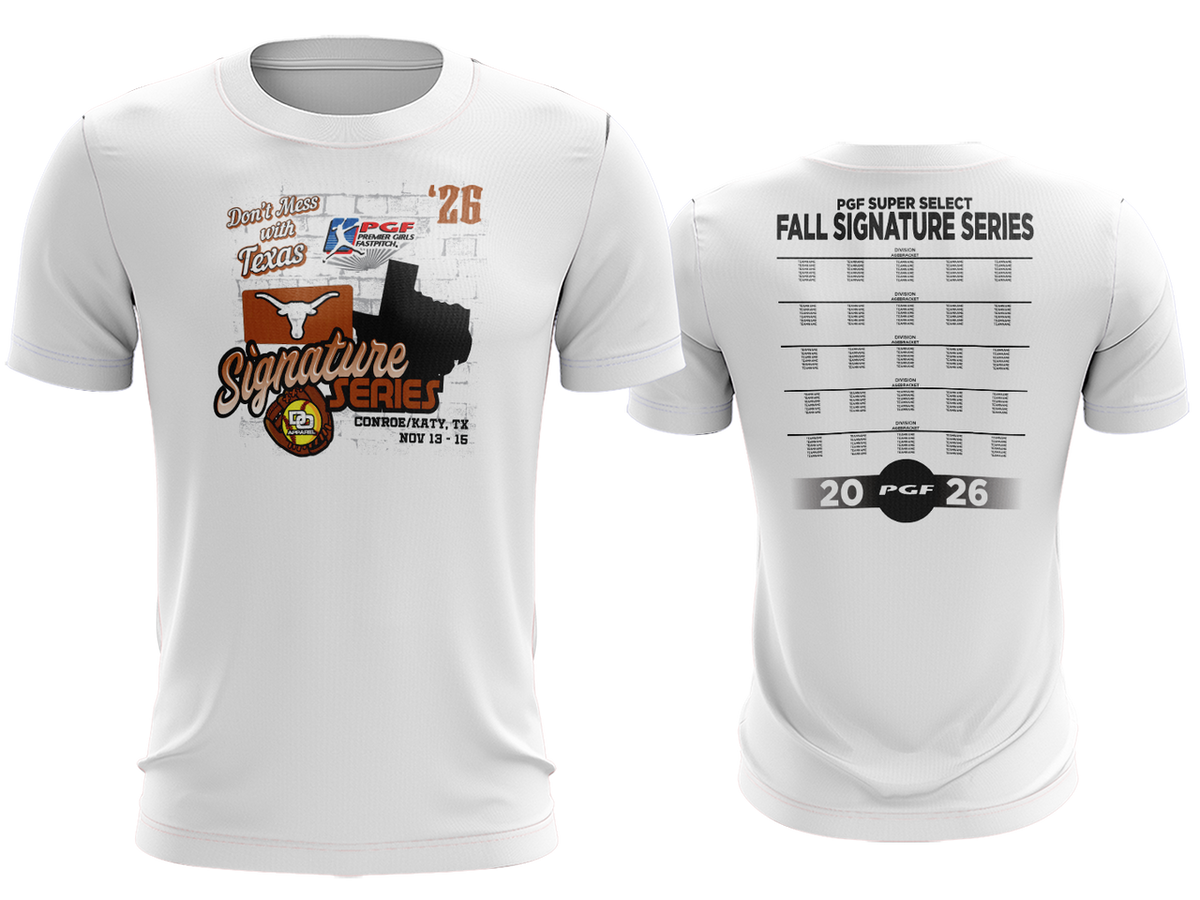 Tournament Tee - Signature Series White