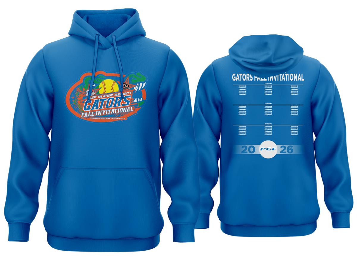 Tournament Fleece Hoodie - Gators Fall Invite Royal
