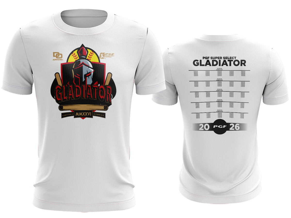 Tournament Tee - Gladiator White