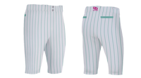 Custom Baseball Knickers - White Pinstripe