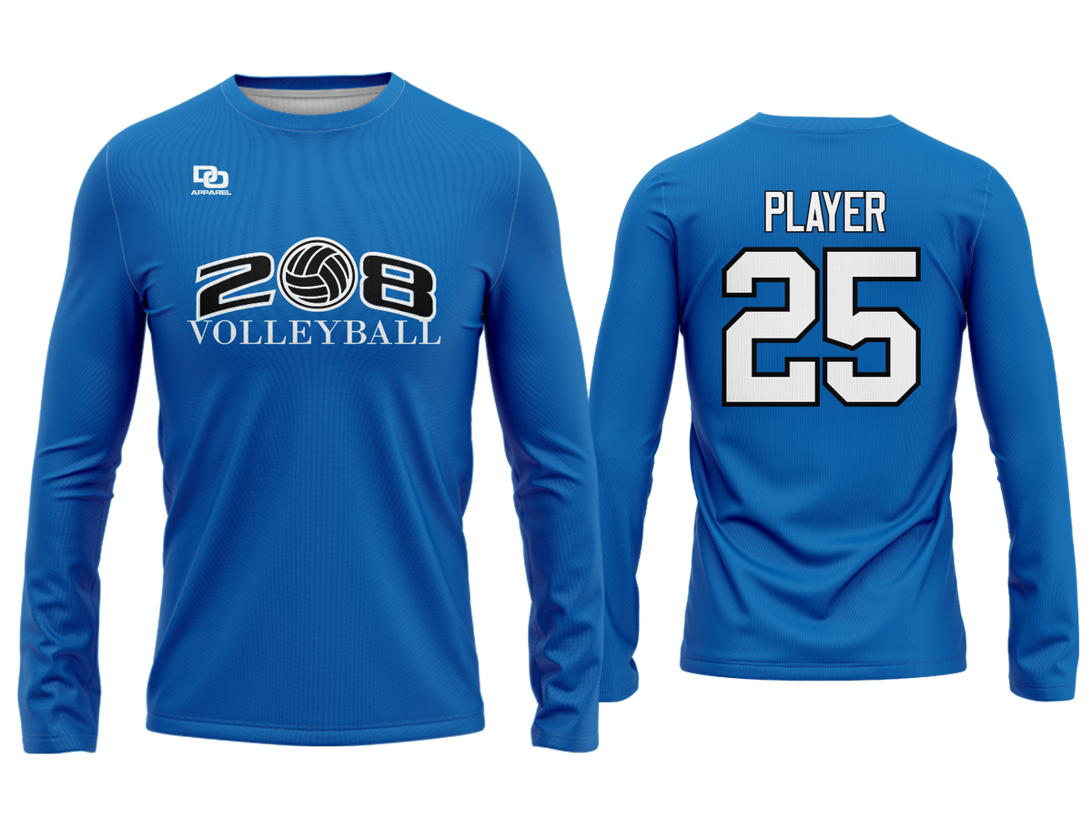 Custom Long Sleeve Jersey - Royal