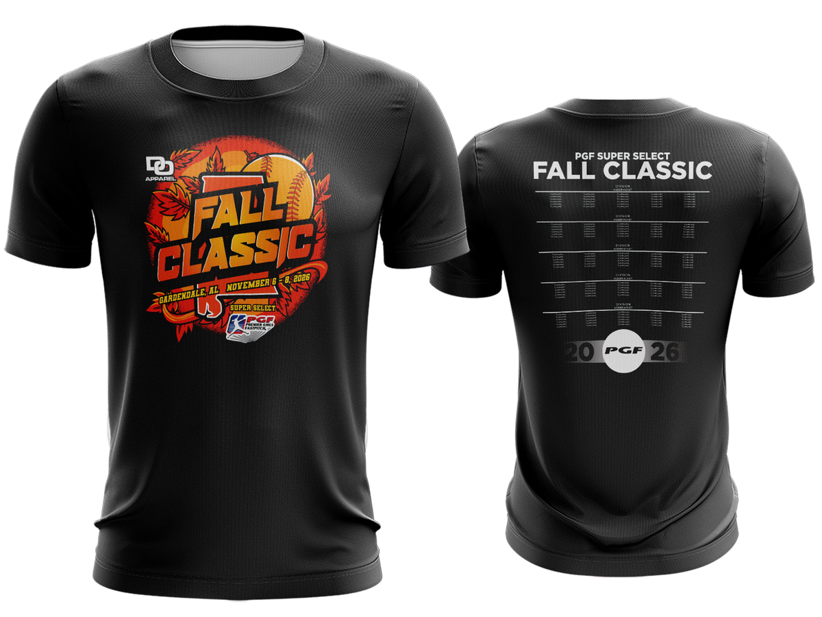 Tournament Tee - Fall Classic Black
