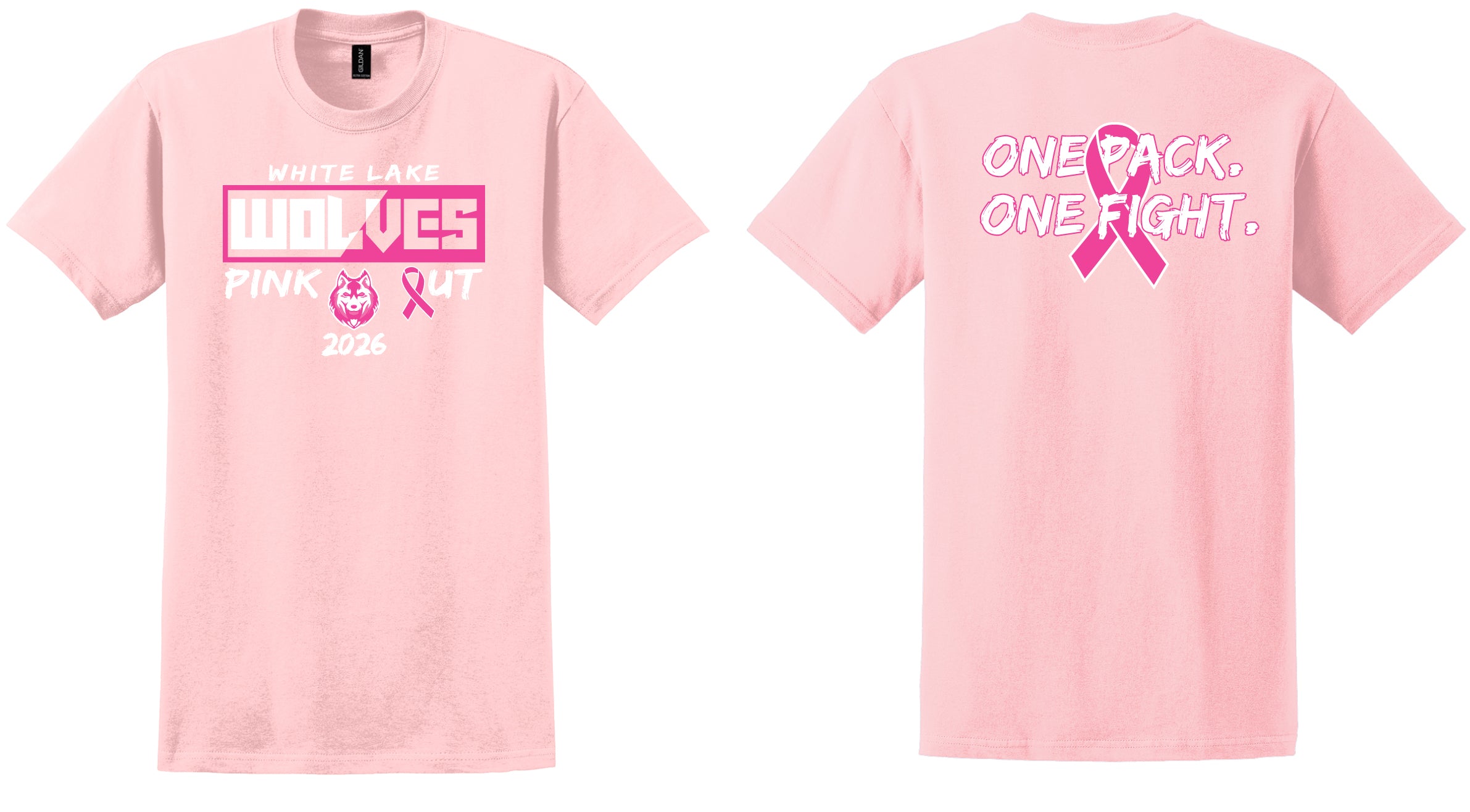 Cotton Pinkout Team Tee