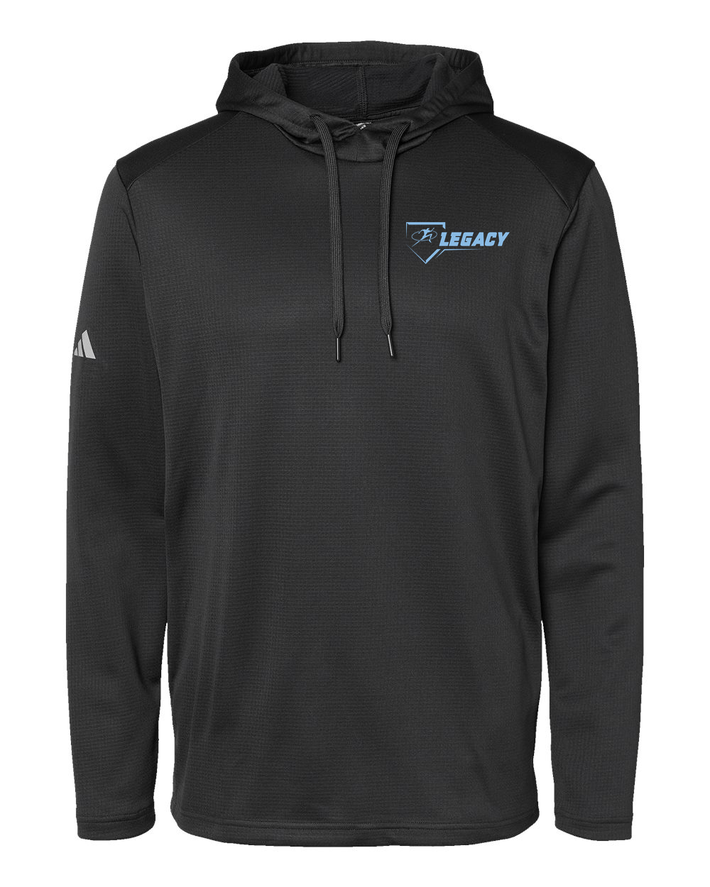 Adidas Men's Textured Midweight Hoodie