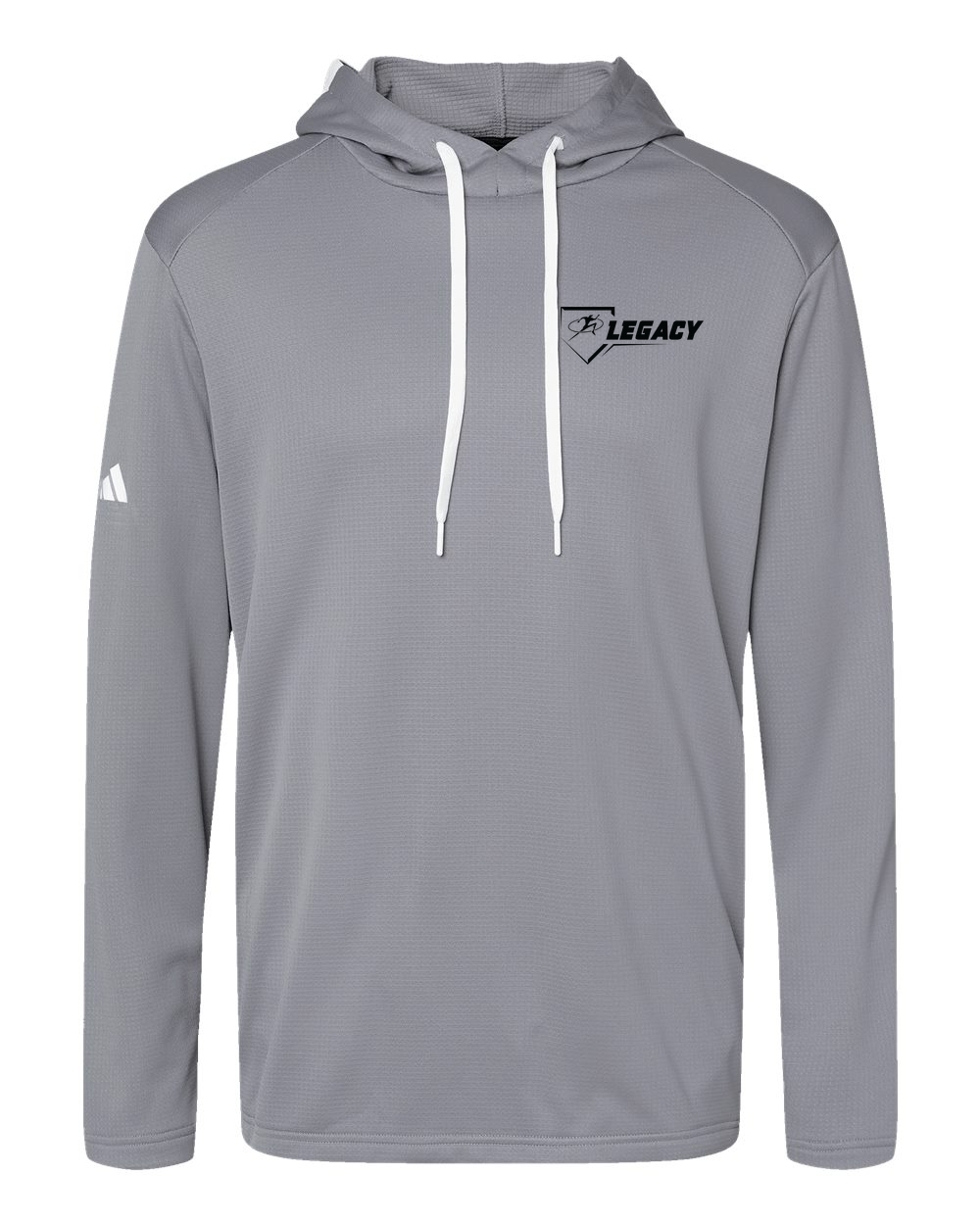Adidas Men's Textured Midweight Hoodie