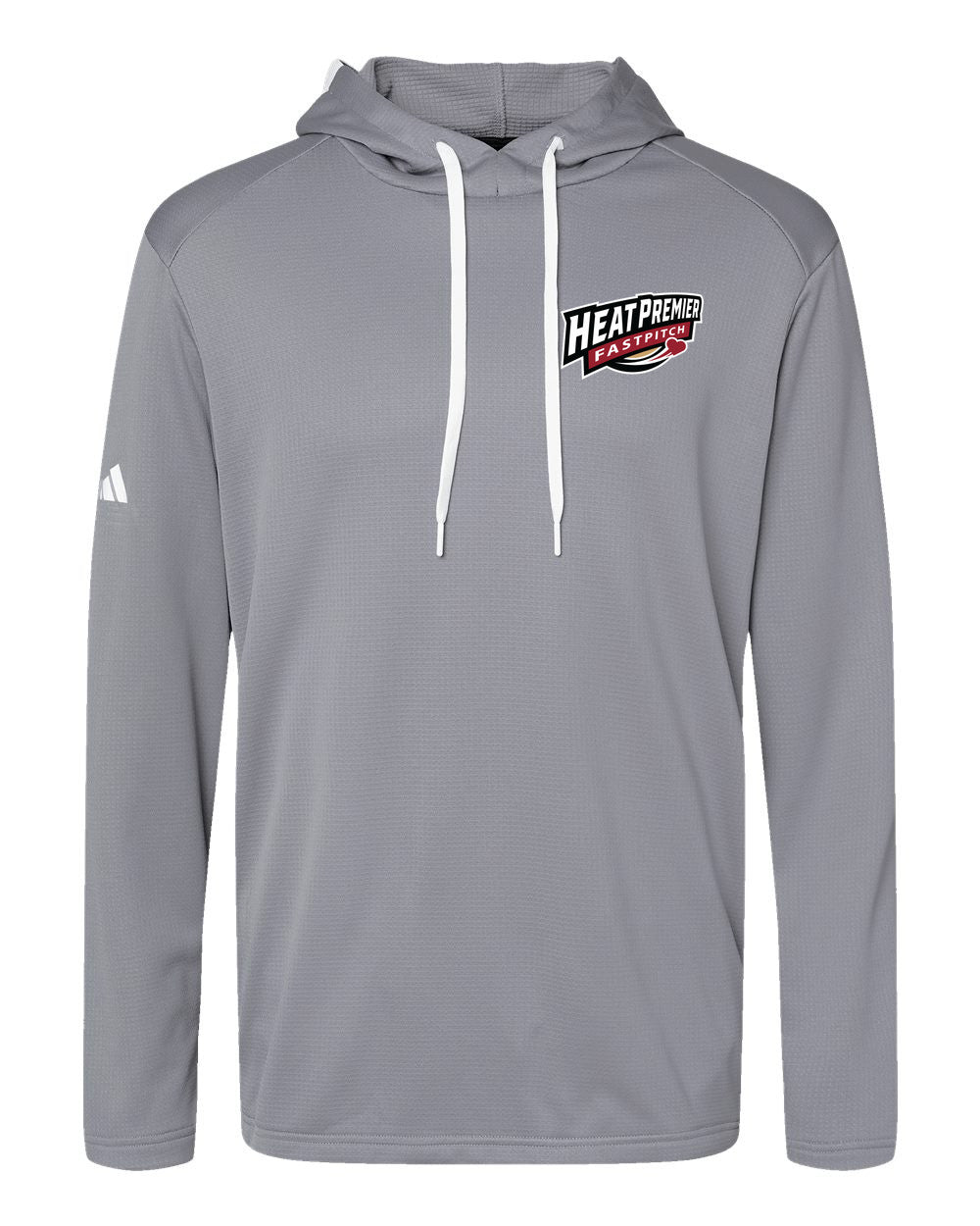 Adidas Men's Textured Midweight Hoodie