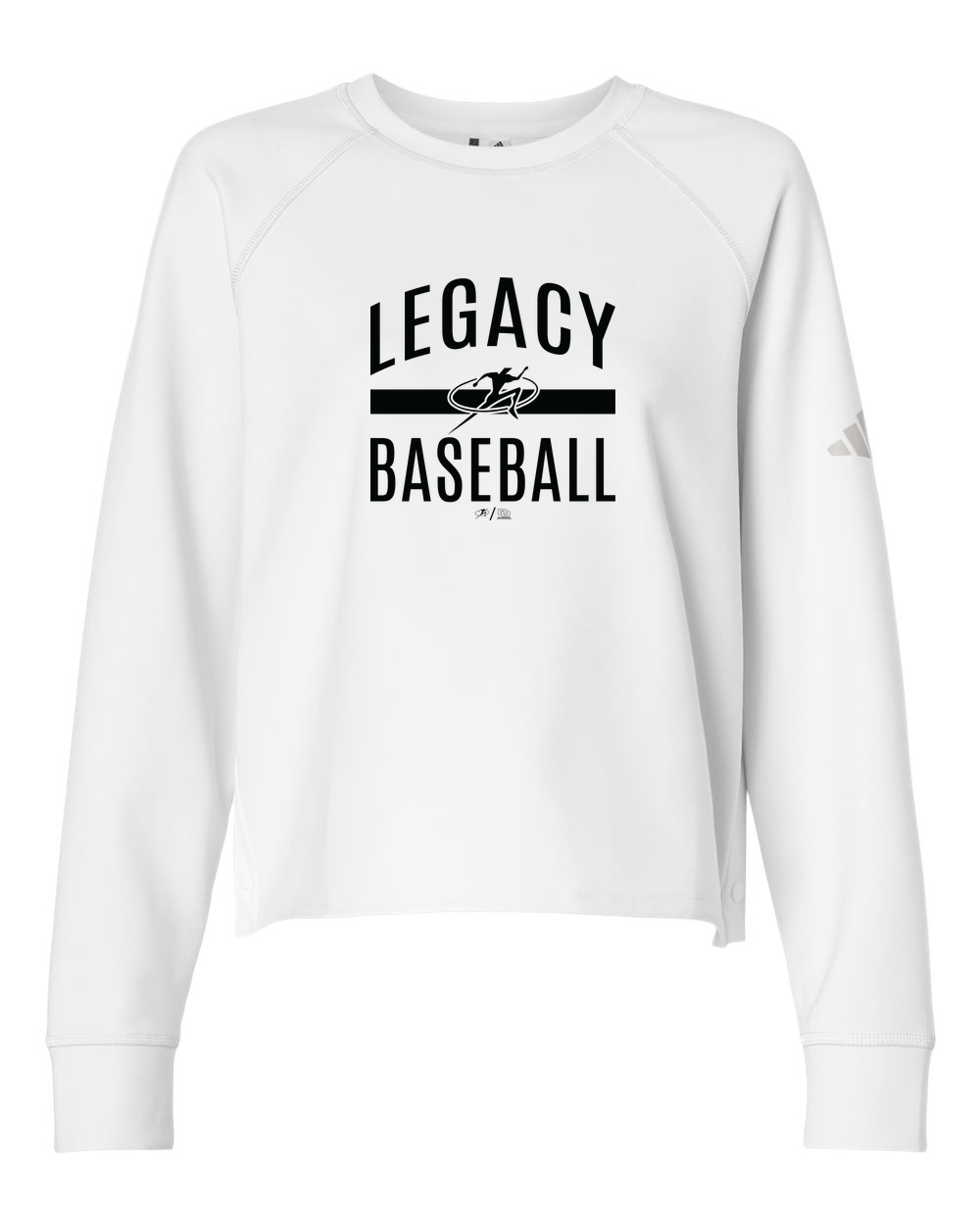 Adidas Women's Beyond Side-Snap Crewneck Sweatshirt