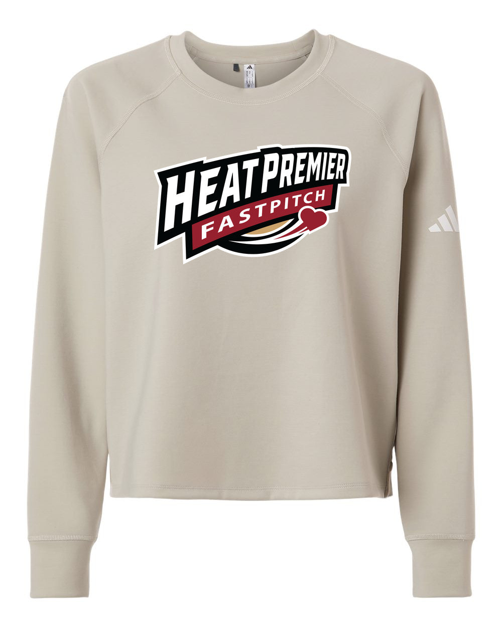 Adidas Women's Beyond Side-Snap Crewneck Sweatshirt