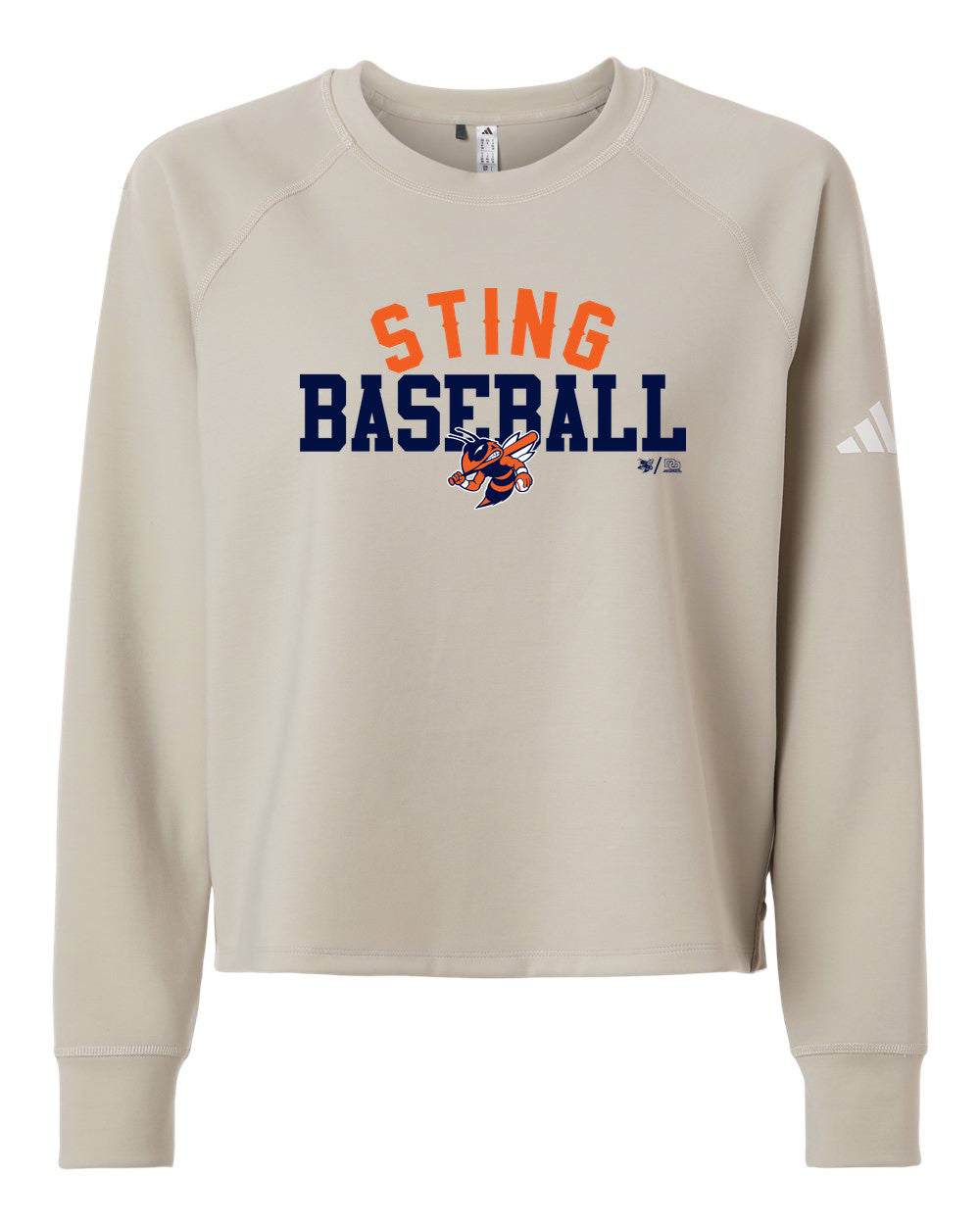 Adidas Women's Beyond Side-Snap Crewneck Sweatshirt