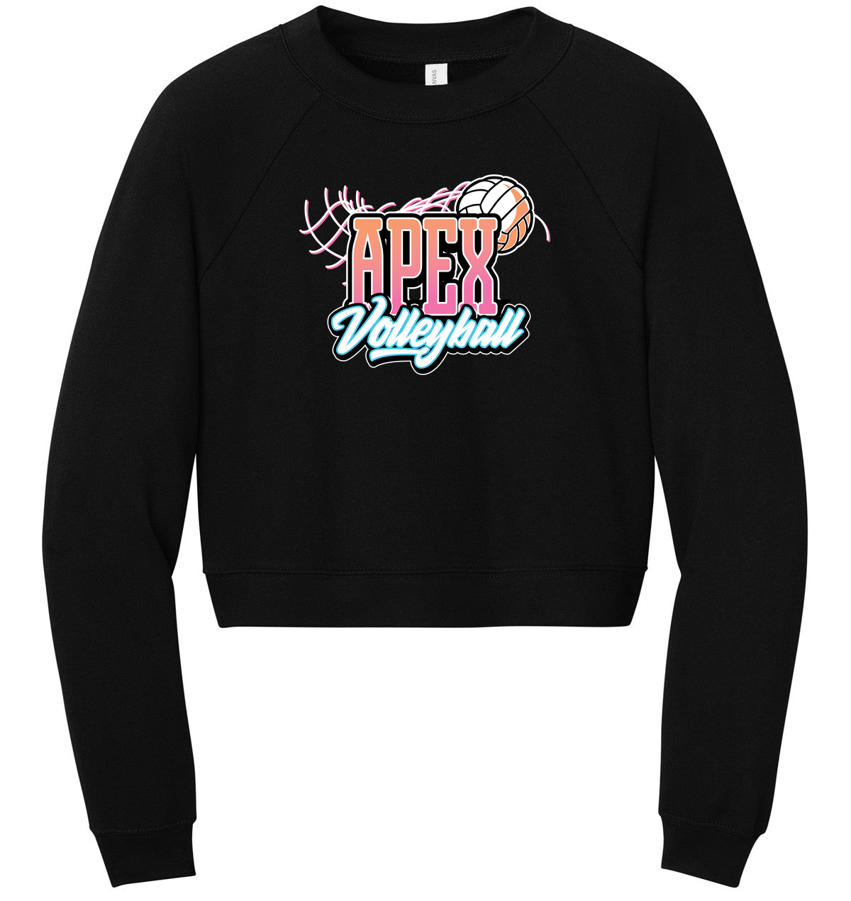 BELLA+CANVAS Women’s Raglan Sponge Fleece Crew