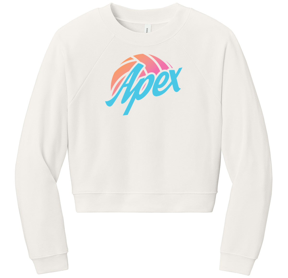 BELLA+CANVAS Women’s Raglan Sponge Fleece Crew