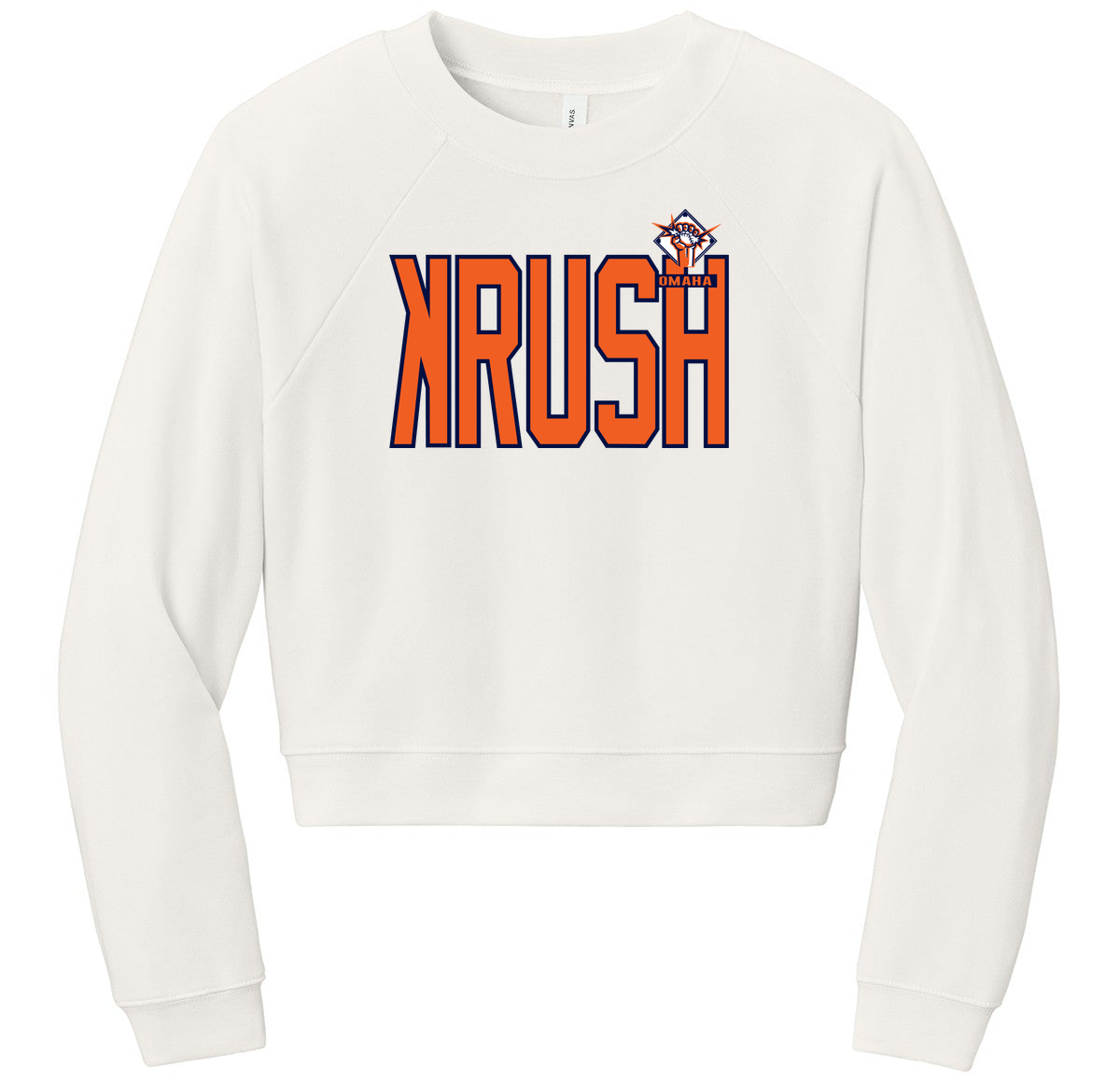 BELLA+CANVAS Women’s Raglan Sponge Fleece Crew