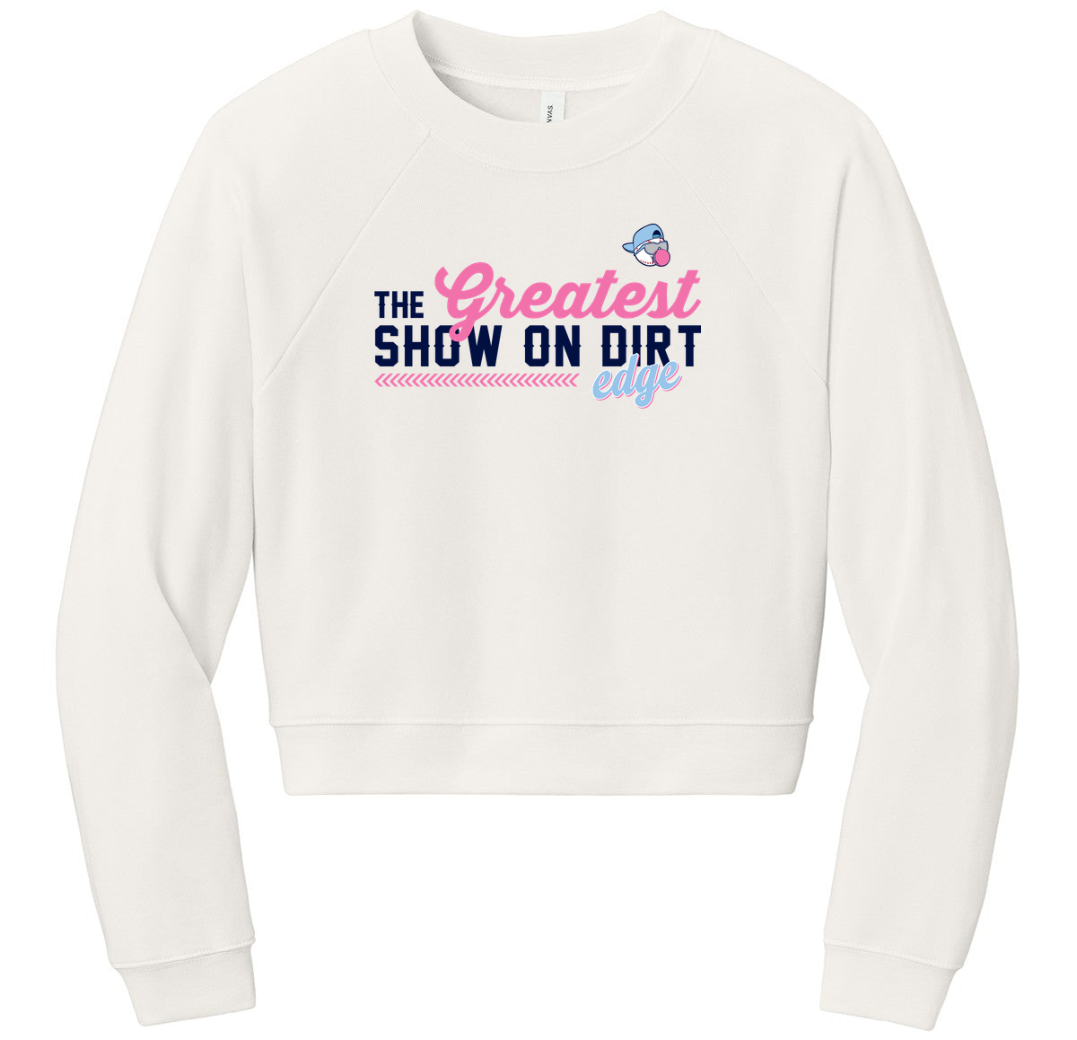 BELLA+CANVAS Women’s Raglan Sponge Fleece Crew