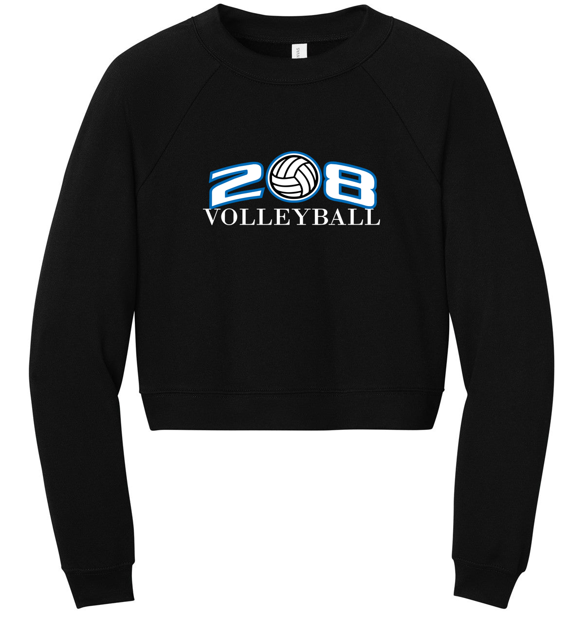 BELLA+CANVAS Women’s Raglan Sponge Fleece Crew
