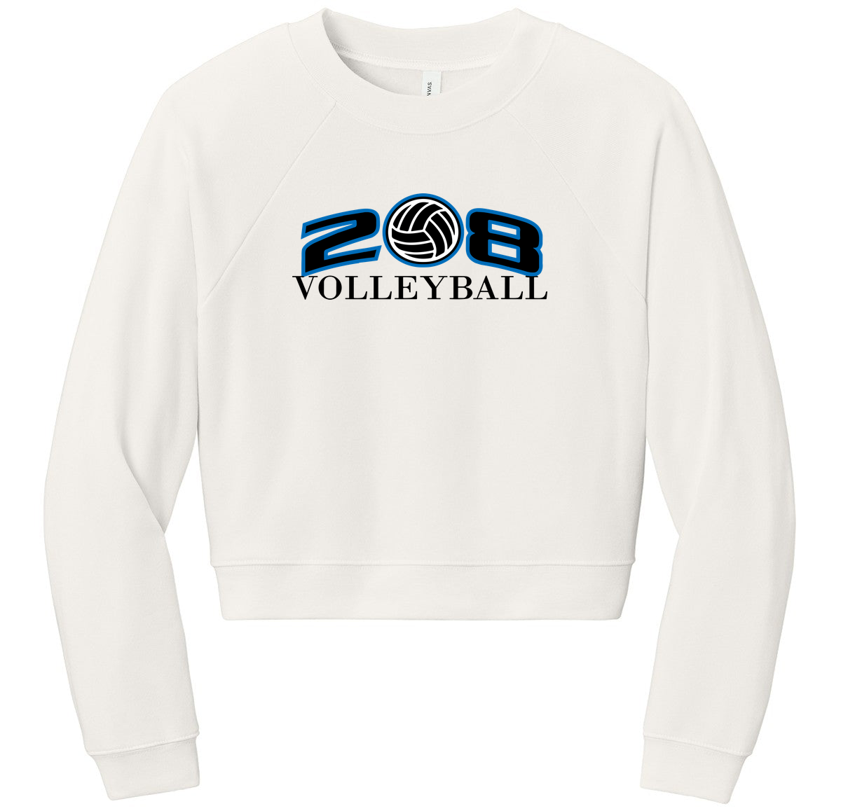 BELLA+CANVAS Women’s Raglan Sponge Fleece Crew