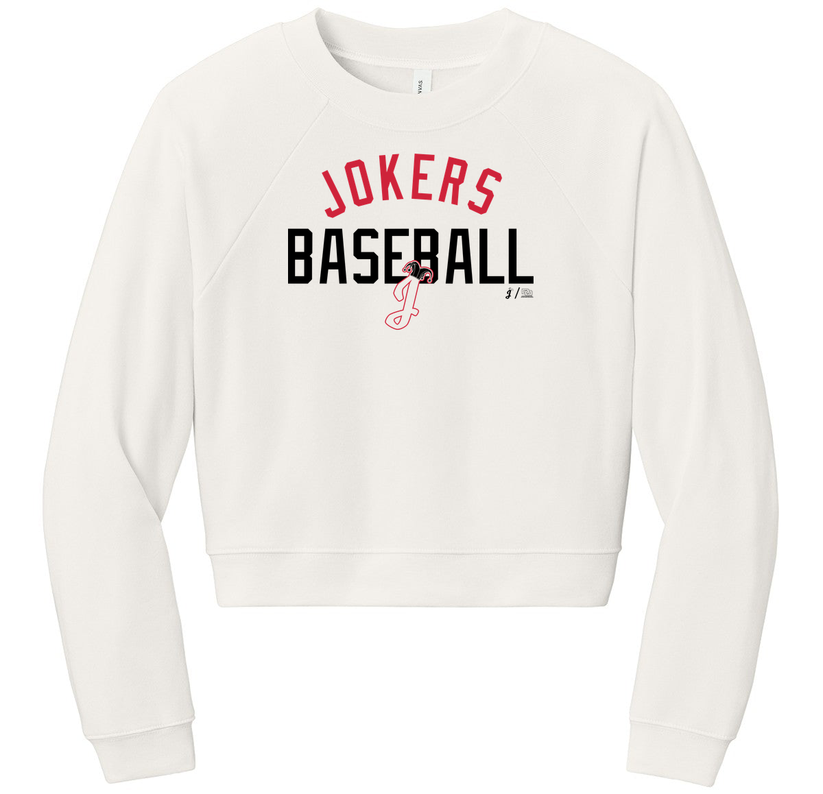 BELLA+CANVAS Women’s Raglan Sponge Fleece Crew
