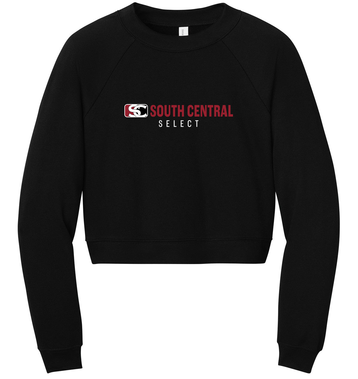 BELLA+CANVAS Women’s Raglan Sponge Fleece Crew