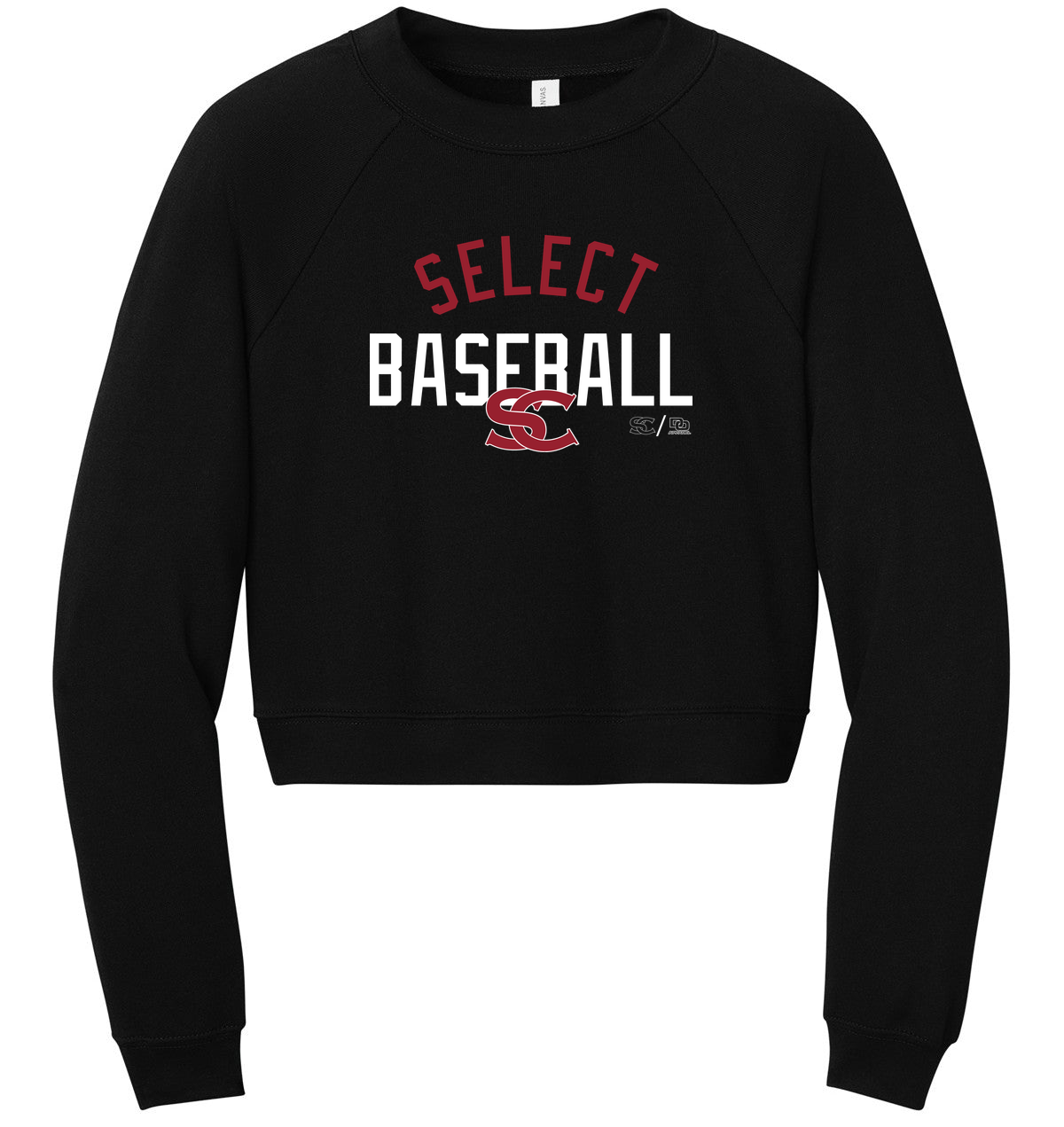 BELLA+CANVAS Women’s Raglan Sponge Fleece Crew