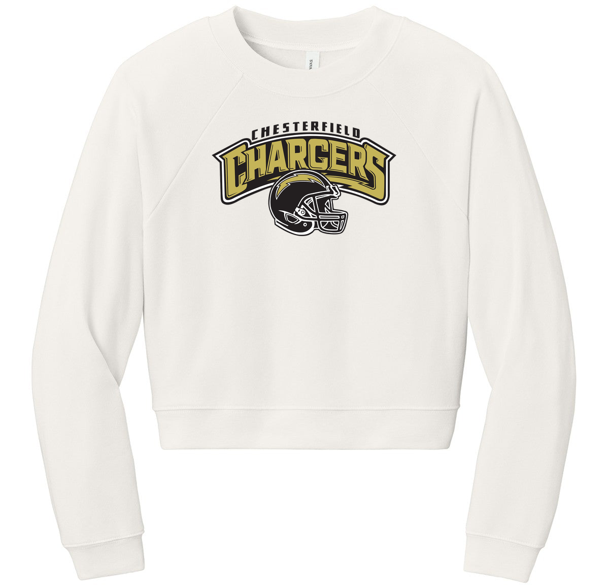 BELLA+CANVAS Women’s Raglan Sponge Fleece Crew