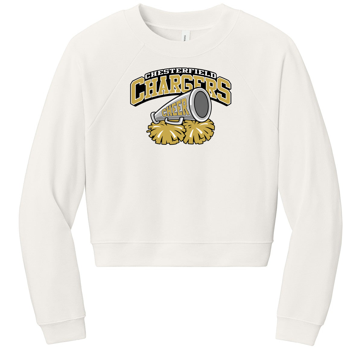 BELLA+CANVAS Women’s Raglan Sponge Fleece Crew