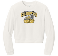 BELLA+CANVAS Women’s Raglan Sponge Fleece Crew