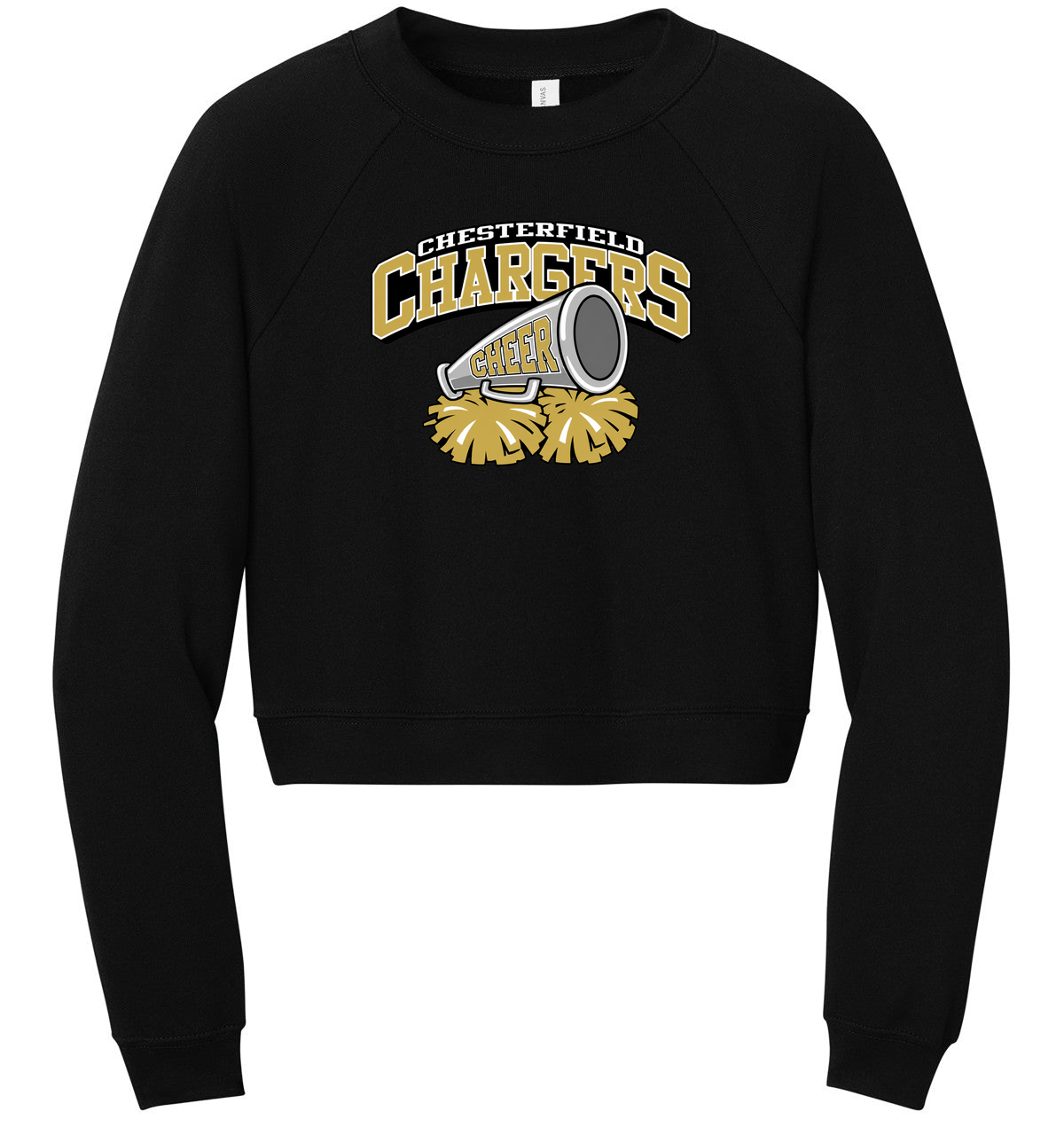BELLA+CANVAS Women’s Raglan Sponge Fleece Crew
