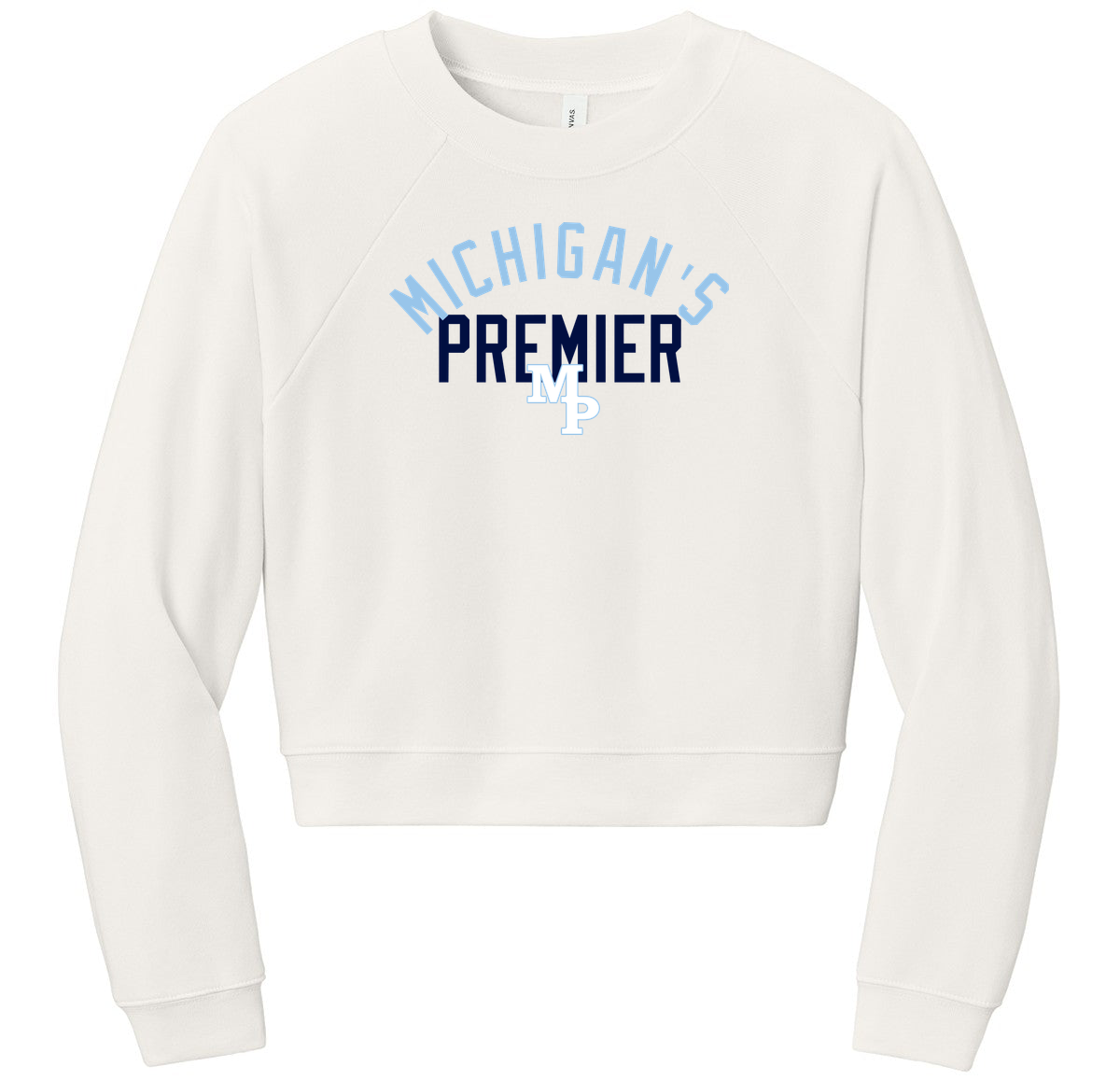 BELLA+CANVAS Women’s Raglan Sponge Fleece Crew