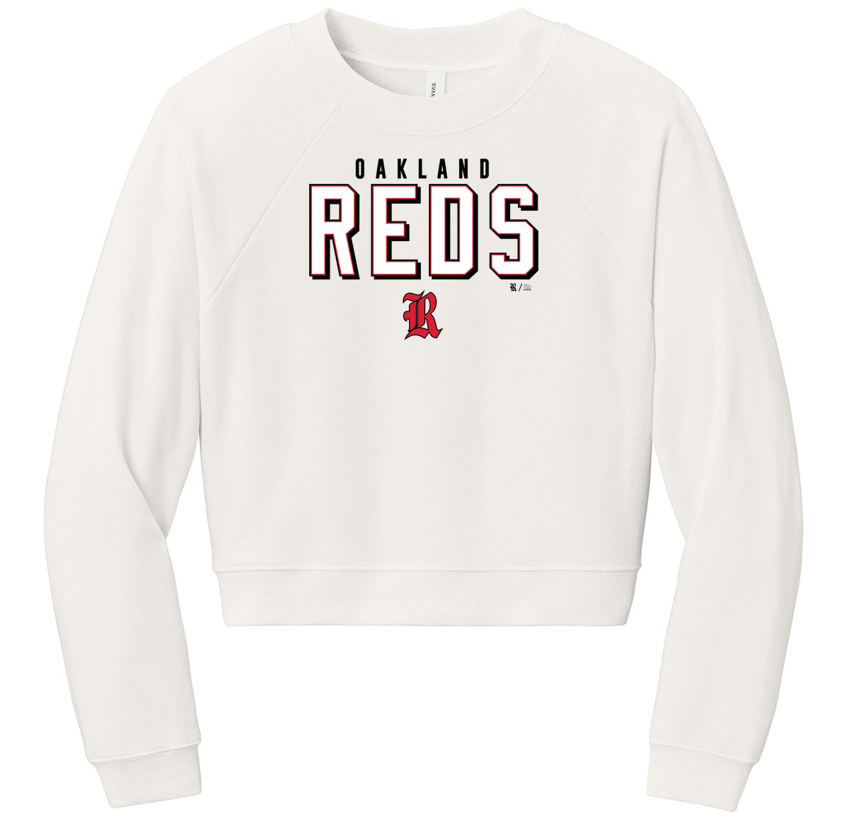 BELLA+CANVAS Women’s Raglan Sponge Fleece Crew