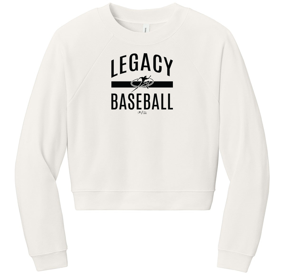 BELLA+CANVAS Women’s Raglan Sponge Fleece Crew