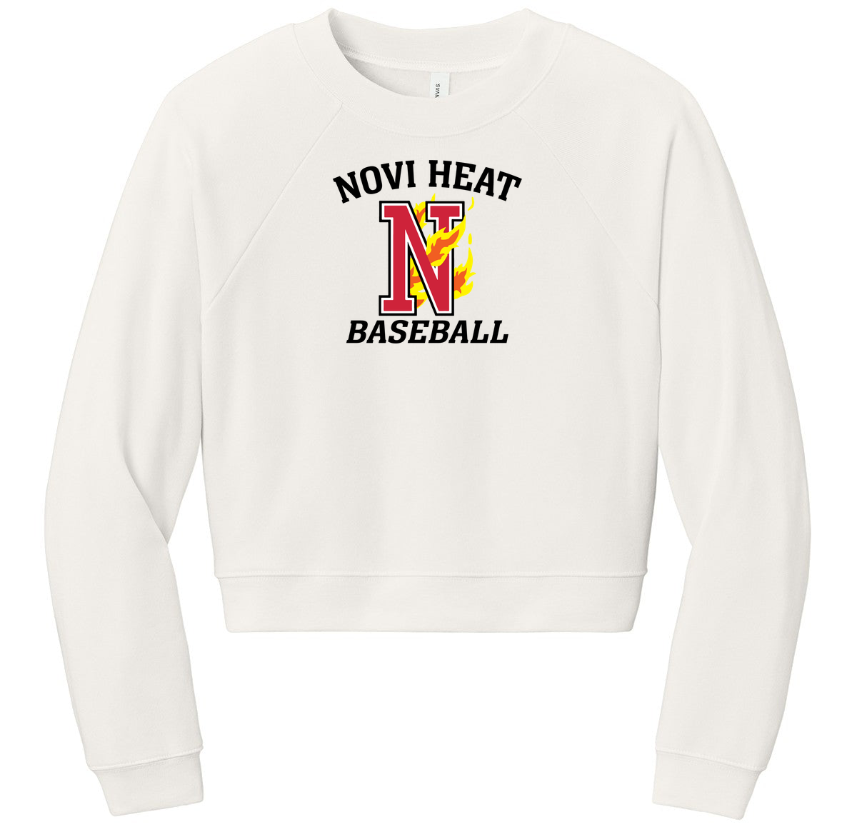 BELLA+CANVAS Women’s Raglan Sponge Fleece Crew