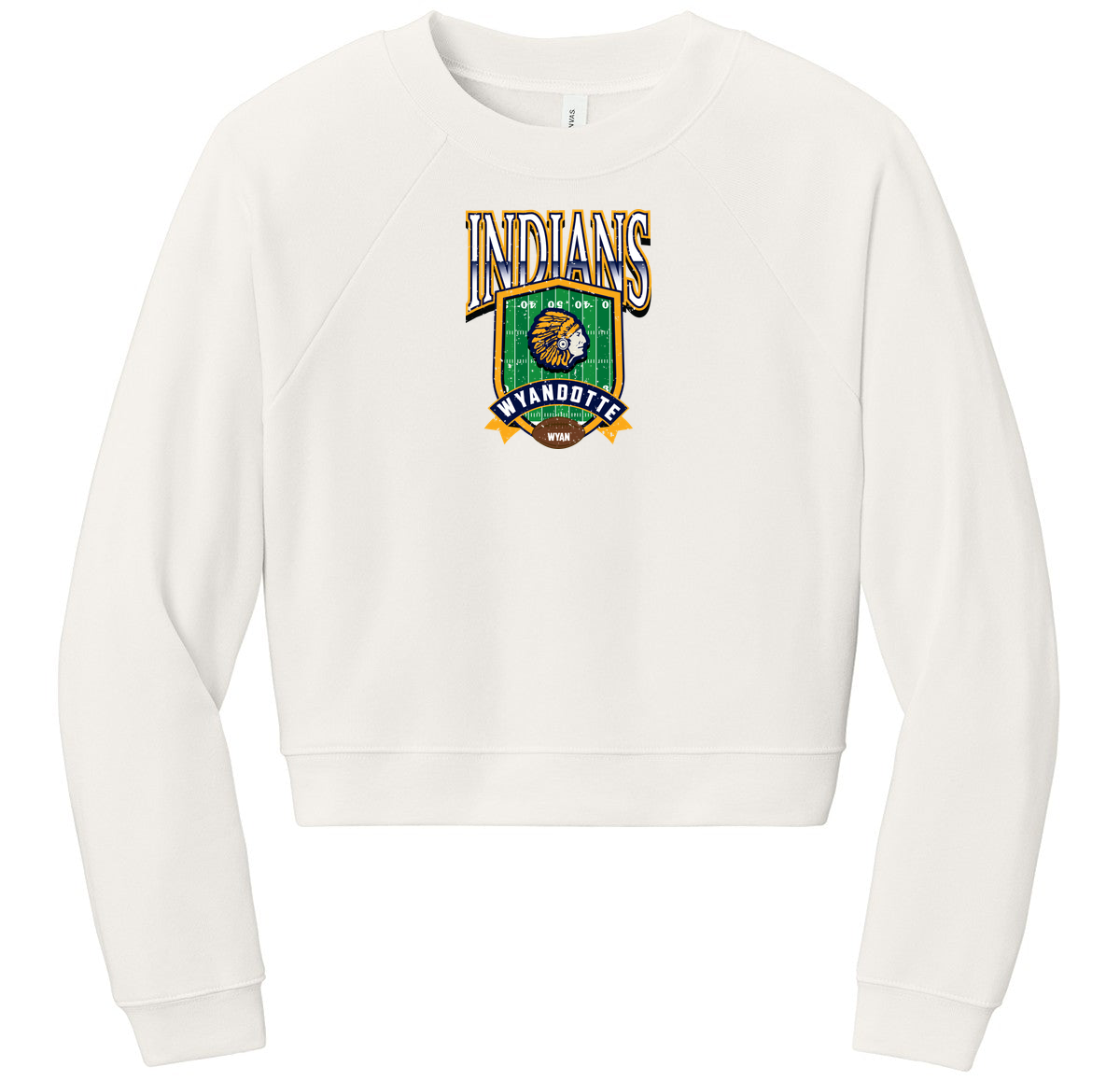 BELLA+CANVAS Women’s Raglan Sponge Fleece Crew