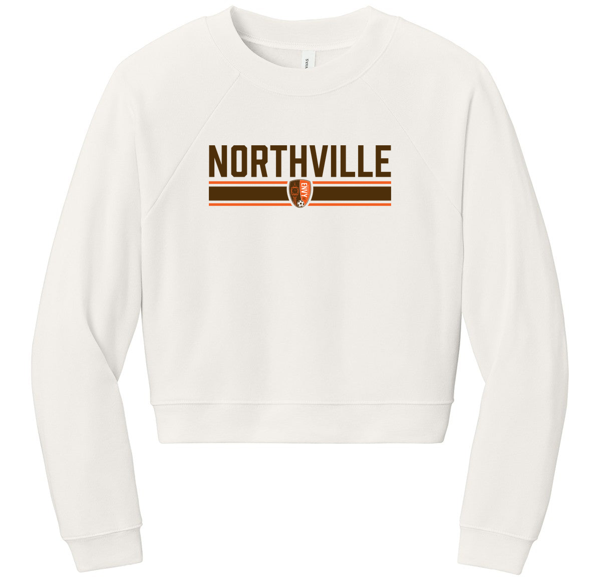 BELLA+CANVAS Women’s Raglan Sponge Fleece Crew