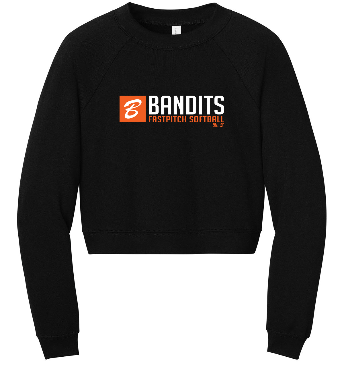 BELLA+CANVAS Women’s Raglan Sponge Fleece Crew