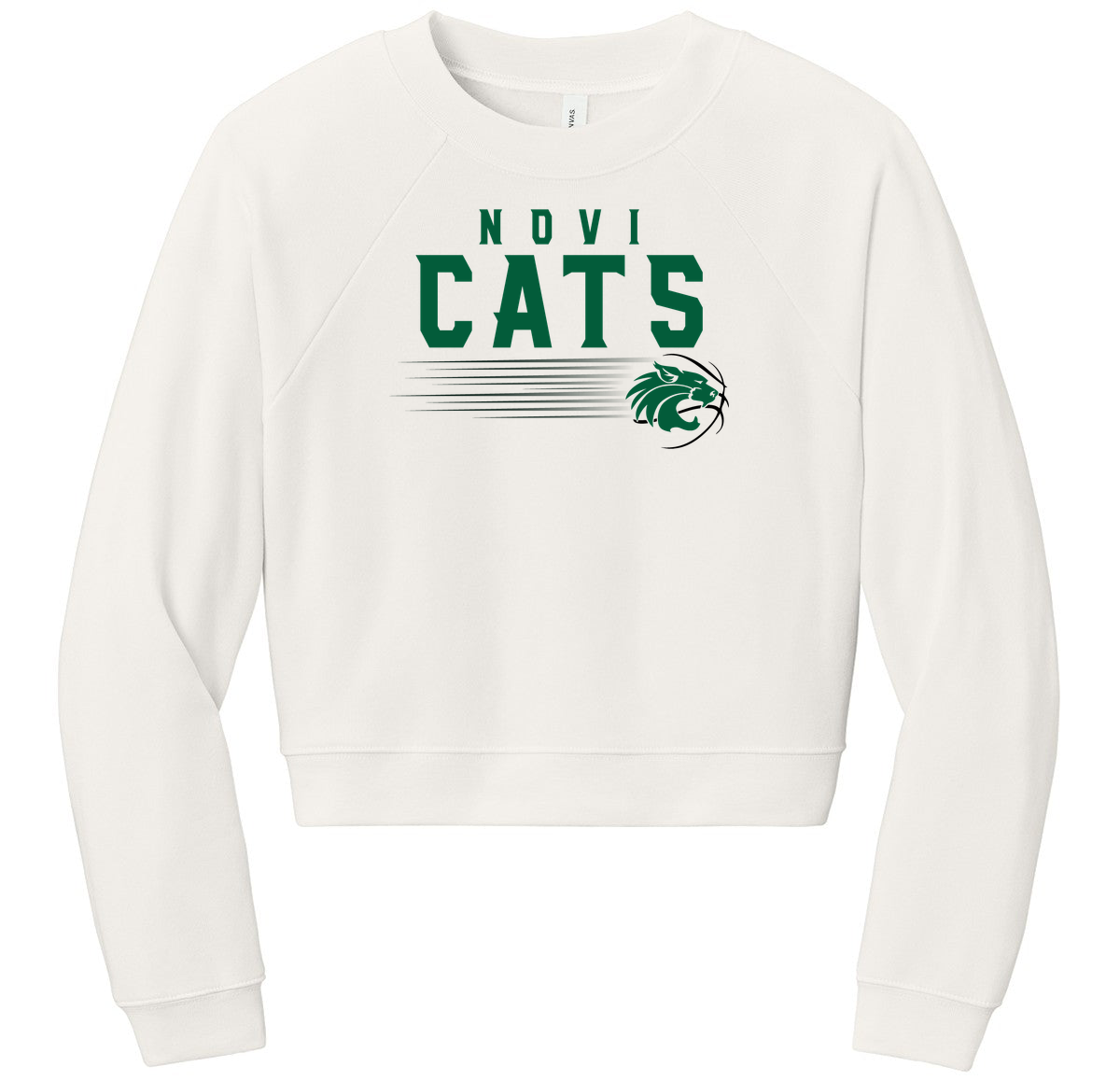 BELLA+CANVAS Women’s Raglan Sponge Fleece Crew