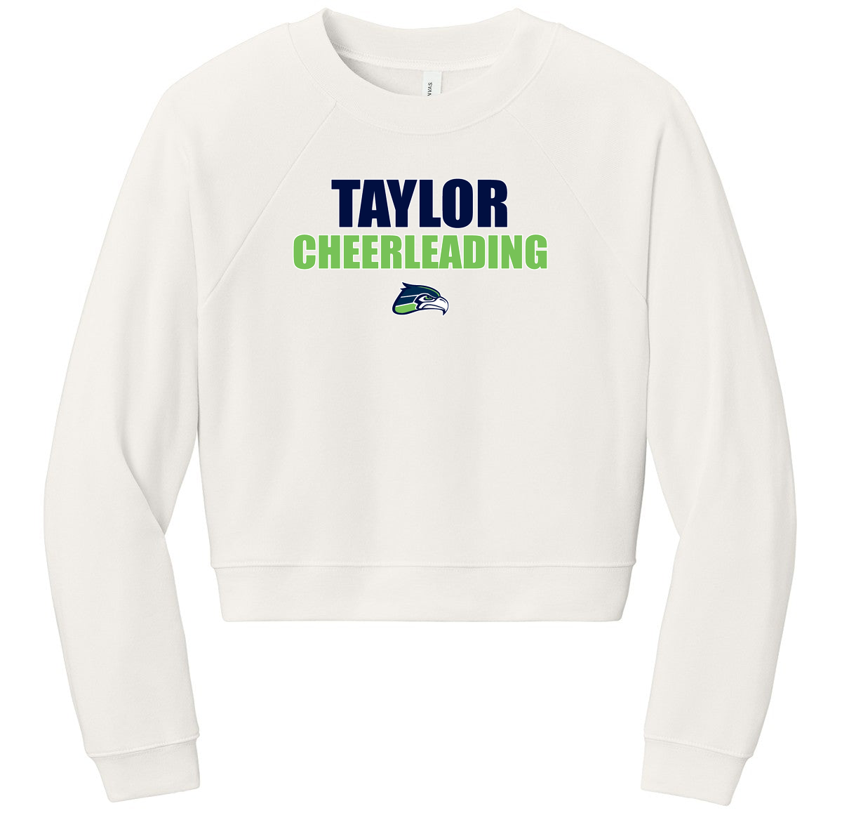 BELLA+CANVAS Women’s Raglan Sponge Fleece Crew