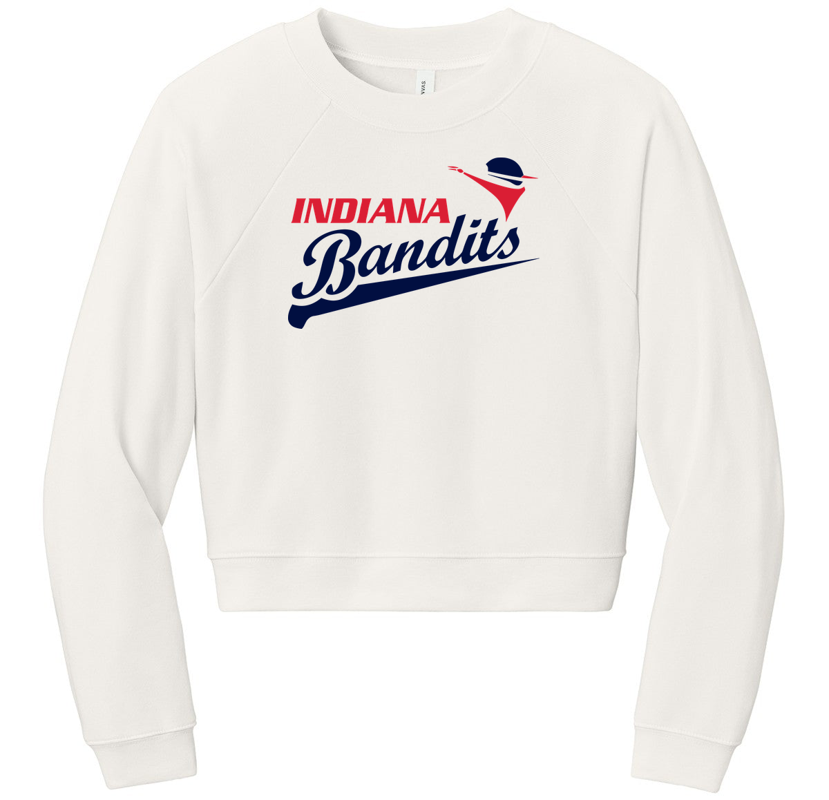 BELLA+CANVAS Women’s Raglan Sponge Fleece Crew