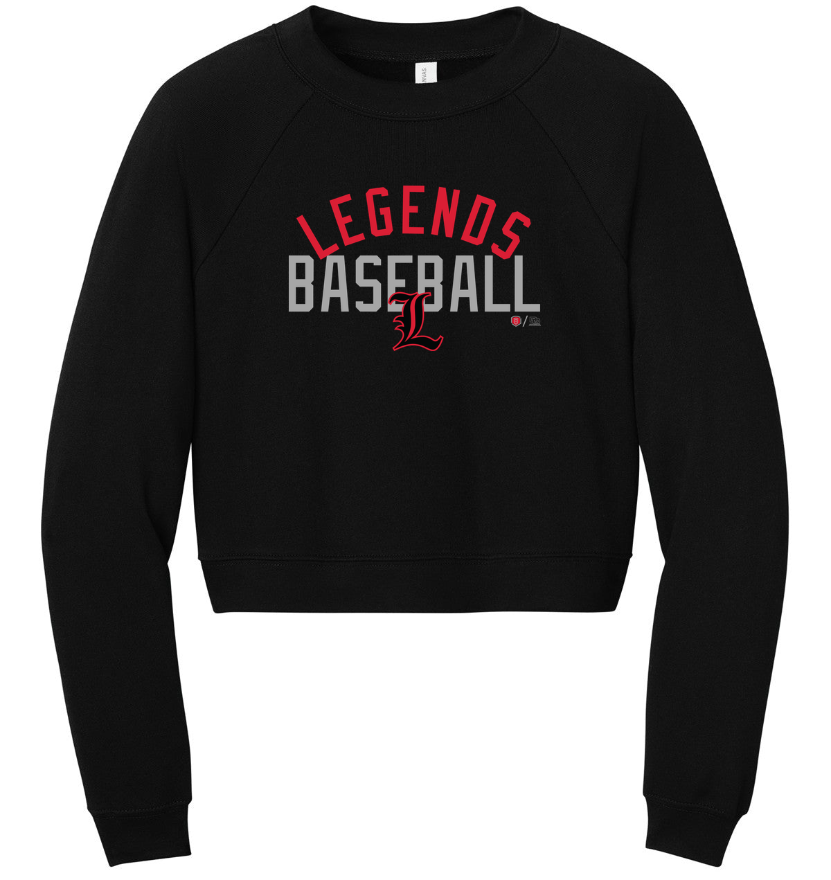 BELLA+CANVAS Women’s Raglan Sponge Fleece Crew