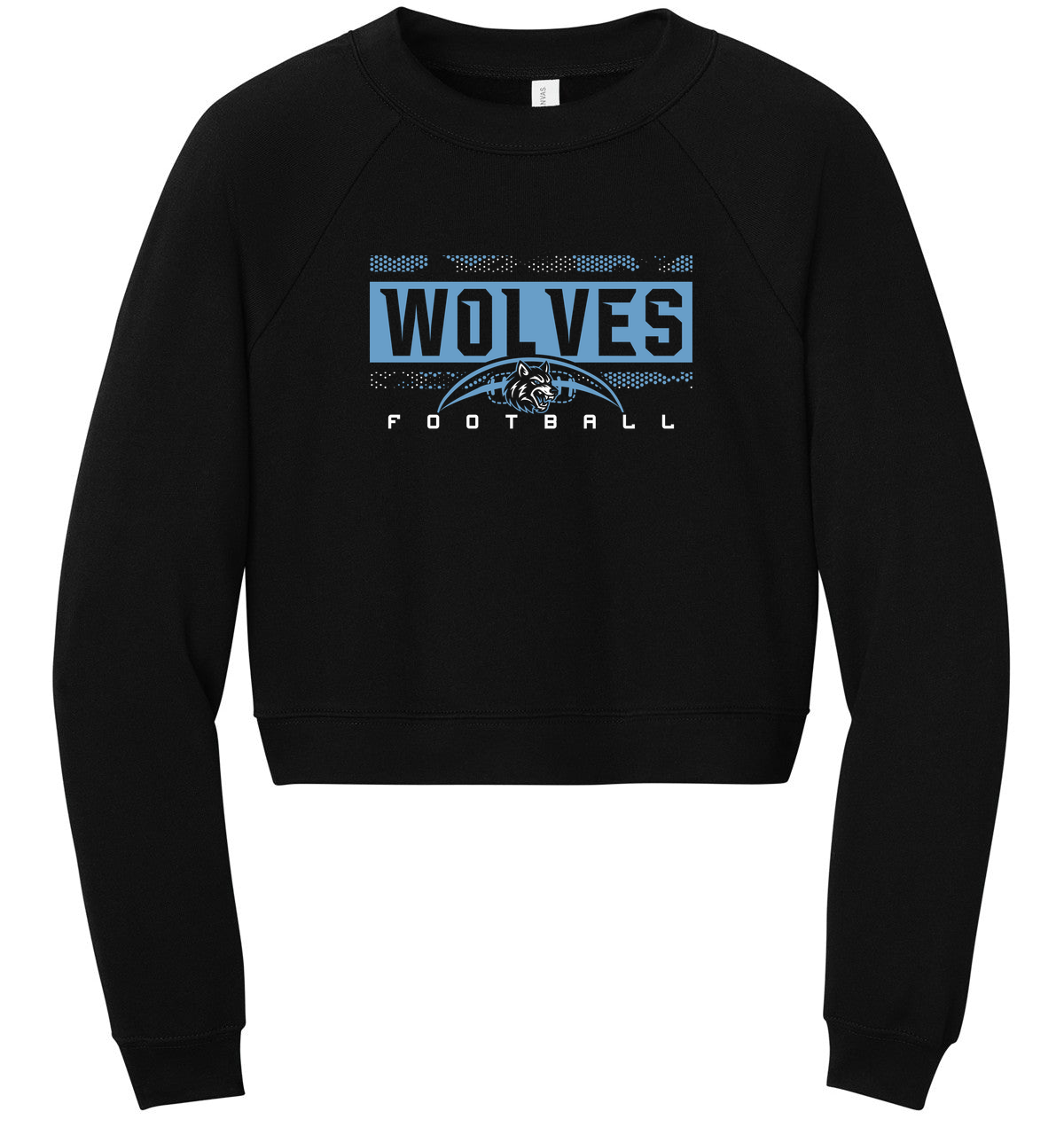 BELLA+CANVAS Women’s Raglan Sponge Fleece Crew