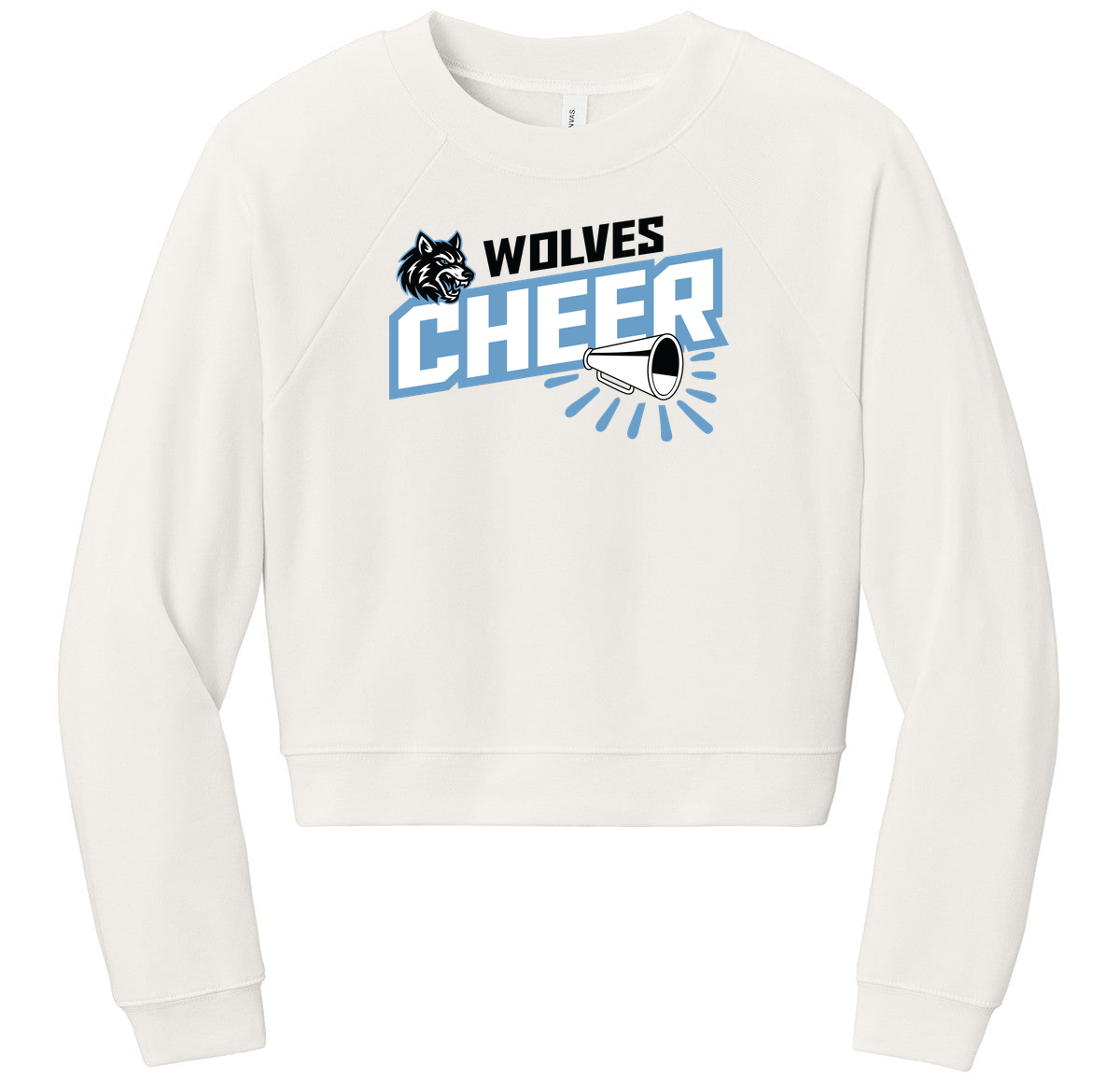 BELLA+CANVAS Women’s Raglan Sponge Fleece Crew