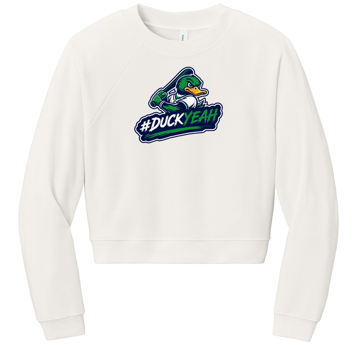 BELLA+CANVAS Women’s Raglan Sponge Fleece Crew