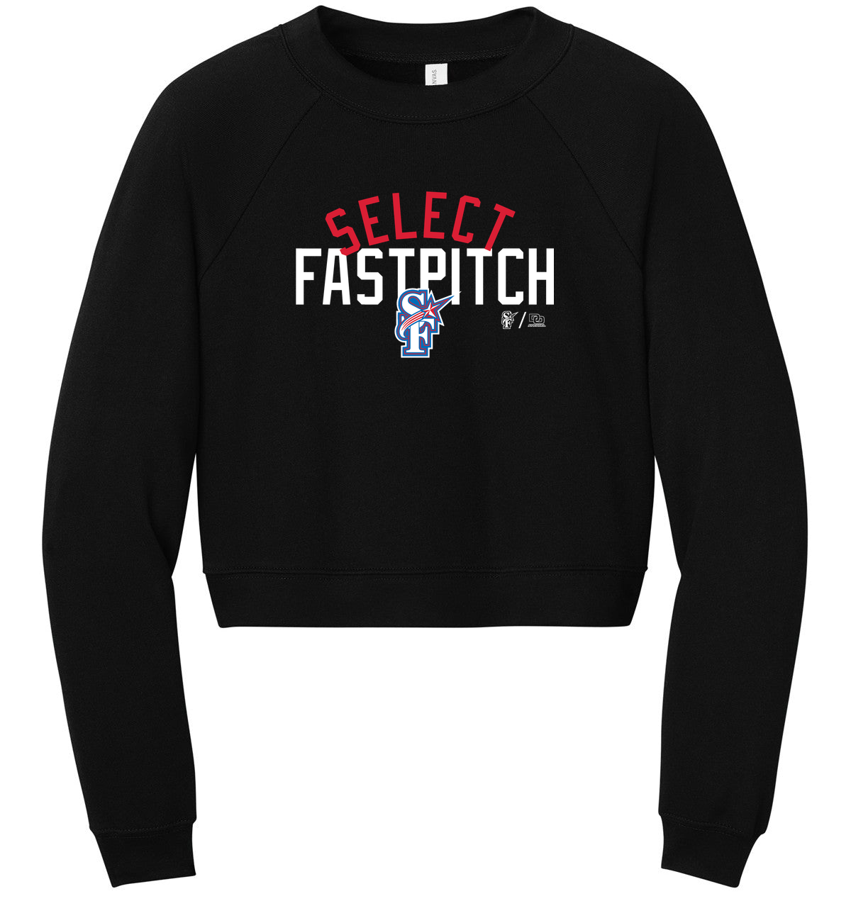 BELLA+CANVAS Women’s Raglan Sponge Fleece Crew
