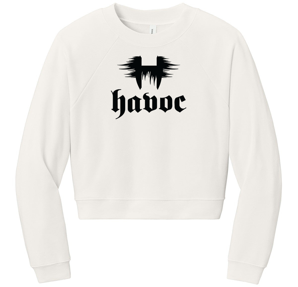 BELLA+CANVAS Women’s Raglan Sponge Fleece Crew