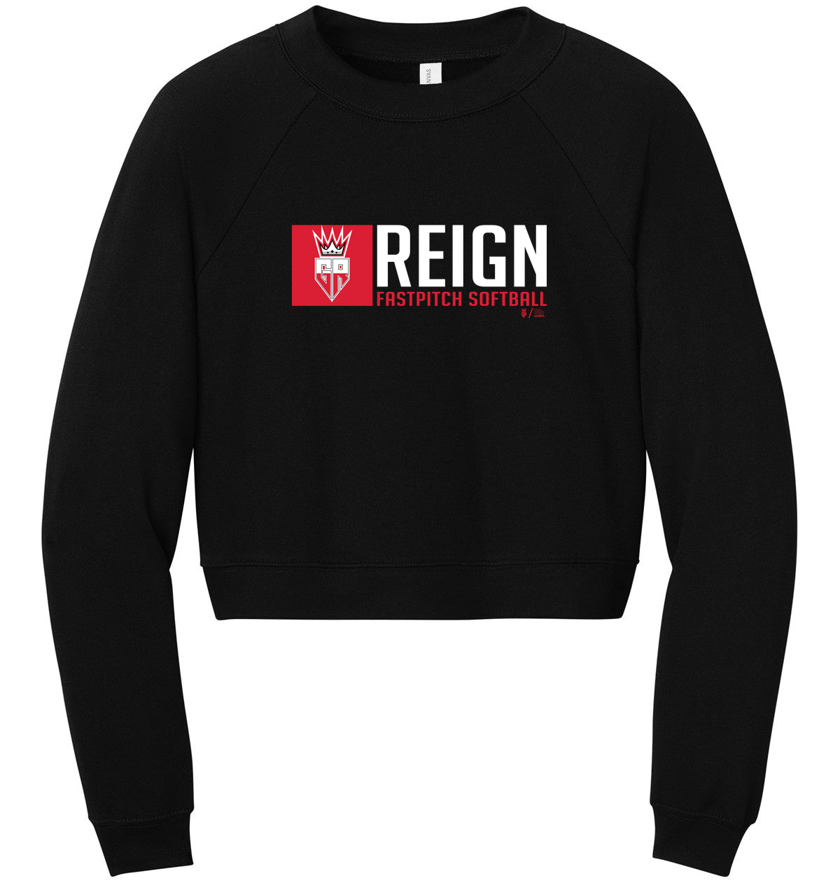 BELLA+CANVAS Women’s Raglan Sponge Fleece Crew
