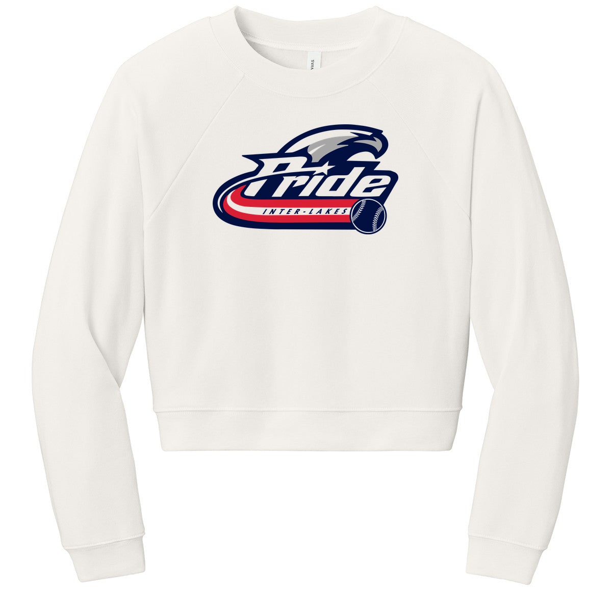 BELLA+CANVAS Women’s Raglan Sponge Fleece Crew