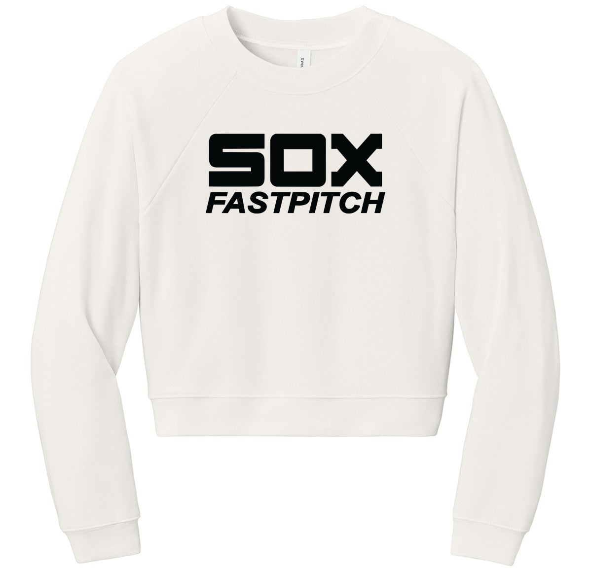 BELLA+CANVAS Women’s Raglan Sponge Fleece Crew